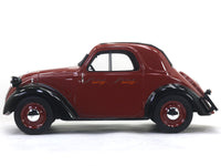 1936 Fiat 500 A Topolino Trasformabile red 1:18 Laudoracing Scale Model car.