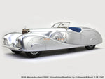 1936 Mercedes-Benz 500K Stromlinien Roadster by Erdmann & Rossi 1:18 CMF scale model car.