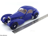 Solido 1:18 1937 Bugatti 57SC Atlantic dark blue diecast Scale Model collectible