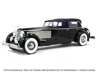 Pre-order : 1937 Duesenberg SJ Town Car Chassis 2405 by Rollson for Mr Rudolf Bauer 1:18 Esval models scale car.
