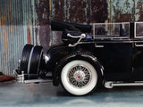 1937 Duesenberg SJ Town Car Chassis 2405 by Rollson for Mr Rudolf Bauer open 1:18 Esval models scale car.