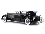 1937 Duesenberg SJ Town Car Chassis 2405 by Rollson for Mr Rudolf Bauer open 1:18 Esval models scale car.