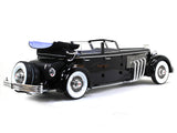 1937 Duesenberg SJ Town Car Chassis 2405 by Rollson for Mr Rudolf Bauer open 1:18 Esval models scale car.