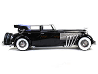 1937 Duesenberg SJ Town Car Chassis 2405 by Rollson for Mr Rudolf Bauer open 1:18 Esval models scale car.