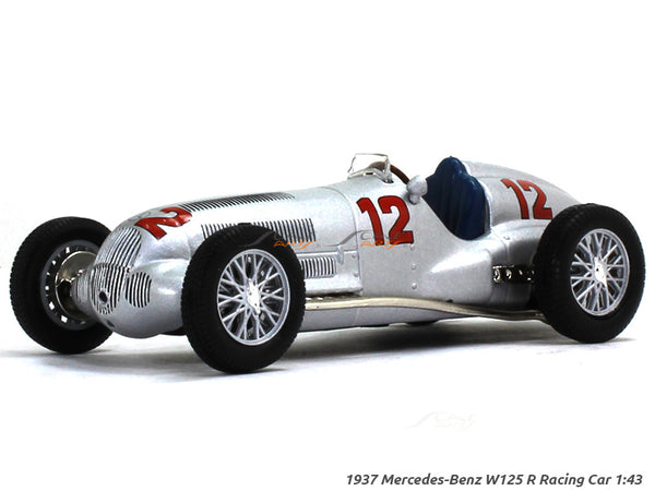 1937 Mercedes-Benz W125 Racing car #12 1:43 diecast Scale Model