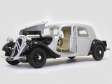 1938 Citroen Traction 11CV silver 1:18 Solido diecast Scale Model Car