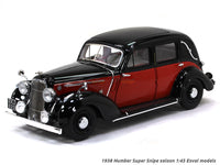 1938 Humber Super Snipe saloon 1:43 Esval models scale model car.