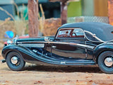 1938 Maybach SW 38 Cabriolet A by Spohn 1:43 Esval models scale model car.