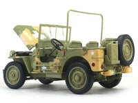 1941 Jeep Willys US Army camouflage 1:18 Auto World diecast scale model car