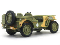 1941 Jeep Willys US Army camouflage 1:18 Auto World diecast scale model car.