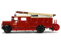 1941 Magirus-Deutz S 3000 SLG Fire engine 1:43 Road Signature Yatming diecast scale model truck.