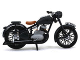 1942 Jawa 250 Perak dark gray 1:18 Abrex diecast Scale Model Bike.