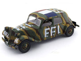 Solido 1:18 1944 Citroen 11B Traction FFI diecast Scale Model collectible