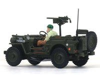 1944 Jeep CJ-5 1/4 Ton US Army 1:43 Cararama diecast Scale Model Car.