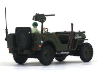 1944 Jeep CJ-5 1/4 Ton US Army 1:43 Cararama diecast Scale Model Car.