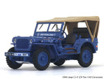 1944 Jeep CJ-5 1/4 Ton RAF 1:43 Cararama diecast Scale Model Car.