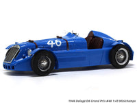 1946 Delage D6 Grand Prix #46 1:43 Minichamps scale model car.