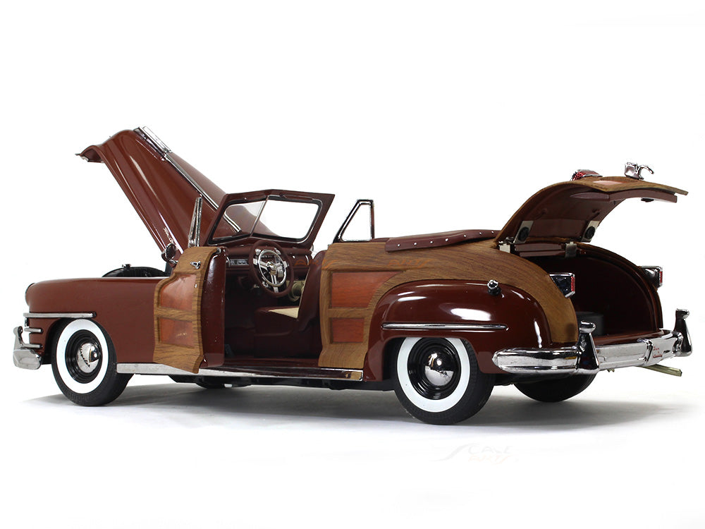 1/18サンスター1948 Chrysler Town and Country SUNSTAR 1:18 1948 CHRYSLER TOWN & COUNTRY DIE-CAST GRAY SS6141 | eBay