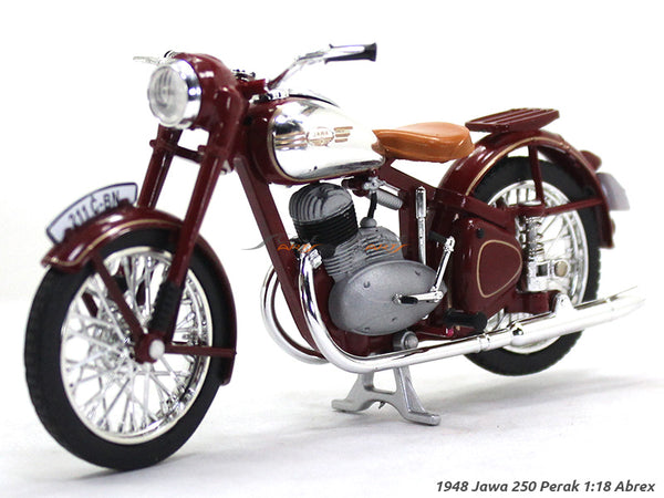 1948 Jawa 250 Perak 1:18 Abrex diecast Scale Model Bike.