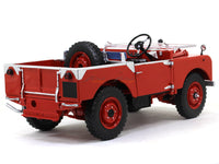 1948 Land Rover Series 1 red 1:18 Minichamps diecast scale model car.
