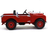 1948 Land Rover Series 1 red 1:18 Minichamps diecast scale model car.