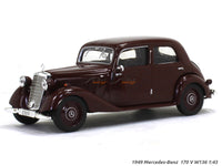 1949 Mercedes-Benz 170V W136 1:43 diecast Scale Model Car.