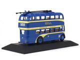 1949 Wevmann Trollybus Hull Corporation 2 1:76 Atlas diecast scale model bus.