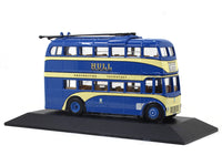 1949 Wevmann Trollybus Hull Corporation 2 1:76 Atlas diecast scale model bus.