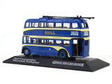 1949 Wevmann Trollybus Hull Corporation 1:76 Atlas diecast scale model bus.