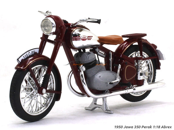 1950 Jawa 350 Perak 1:18 Abrex diecast Scale Model Bike.