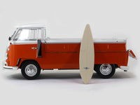 1950 Volkswagen T1 Pick-Up with Figure 1:18 Solido scale model car collectible.