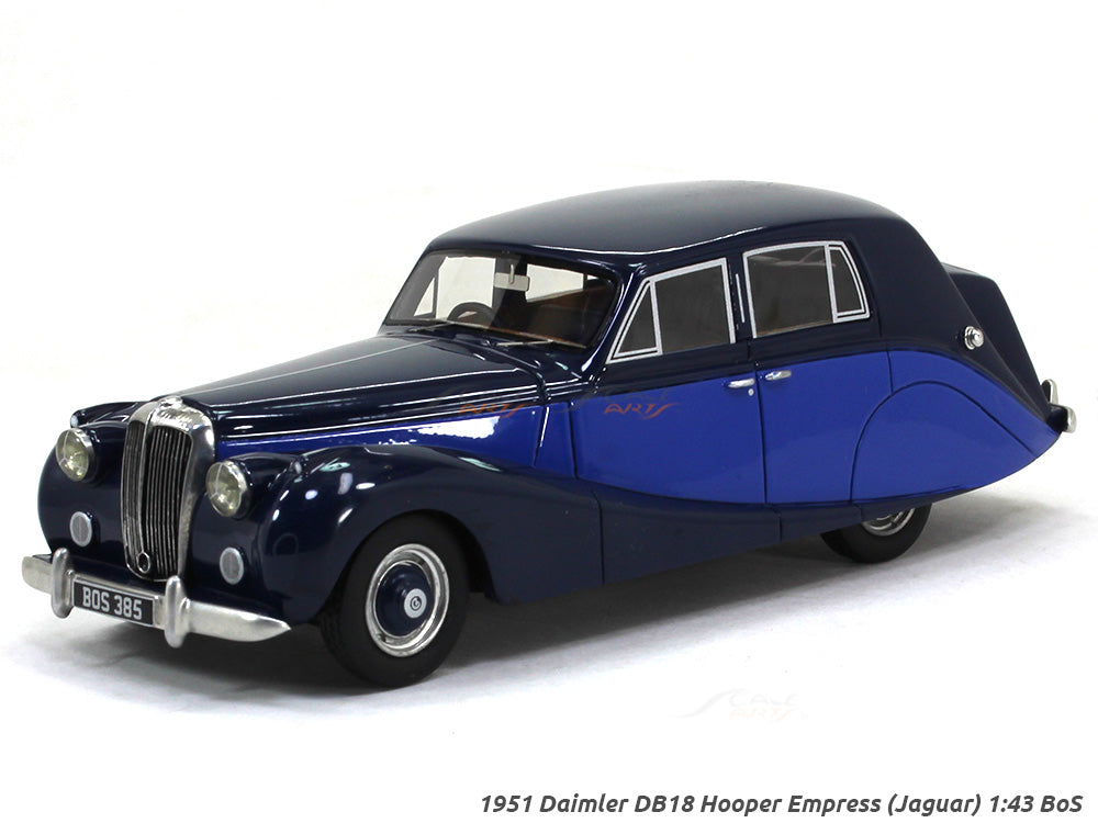 Miniature Daimler DB18 Hooper Empress 1951 - Matrix 1/43 - Vert/Vert