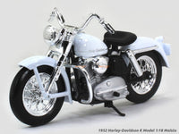 1952 Harley-Davidson K Model 1:18 Maisto diecast scale model bike