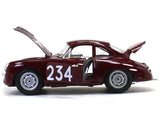 MADE IN ITALY 1952 Porsche 356 Mille Miglia 1:18 Bburago diecast Scale Model car.