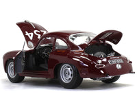 MADE IN ITALY 1952 Porsche 356 Mille Miglia 1:18 Bburago diecast Scale Model car