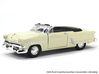 1953 Ford Crestline Sunliner Convertible 1:36 Welly diecast Scale Model Car.