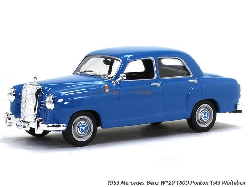 1953 - 62 Mercedes-Benz 180 Ponton W120 1:43 diecast Scale Model