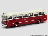 1953 Renault S45 R4210 1:72 Atlas diecast scale model bus