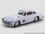1954 Mercedes-Benz 300SL W198 white 1:87 Ricko HO Scale Model car