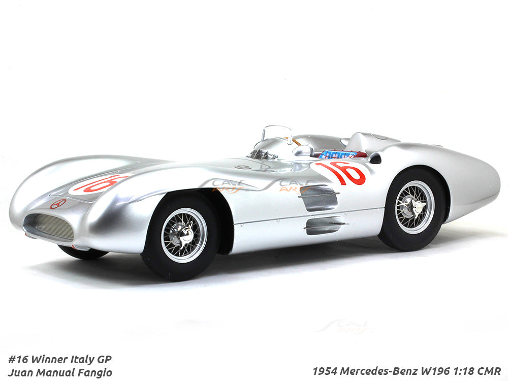 1954 Mercedes-Benz W196 #16 J.M. Fangio 1:18 CMR scale model car