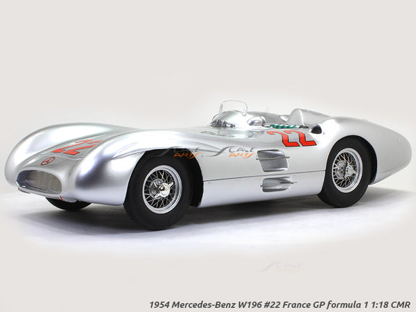 1954 Mercedes-Benz W196 #22 France GP formula 1 1:18 CMR diecast Scale Model Car.