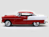 1955 Chevy Bel Air red 1:24 Motormax diecast scale model car.