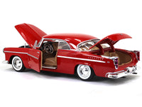 1955 Chrysler C300 red 1:24 Motormax diecast scale model car.