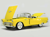 1955 Ford Thunderbird yellow 1:18 Road Signature Yatming diecast scale model car.