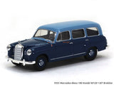 1955 Mercedes-Benz 180 Kombi W120 1:87 Brekina HO Scale Model car.