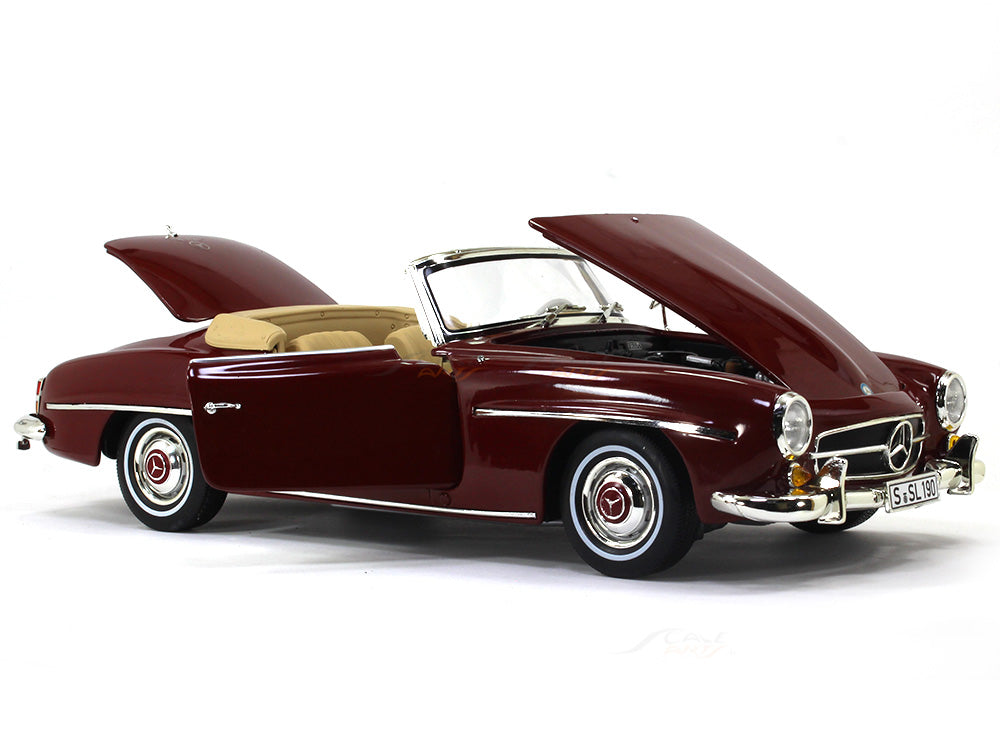 1955 Mercedes-Benz 190 SL 1:18 Norev dealer edition diecast scale