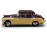 1955 Mercedes-Benz 300C Limousine W186 yellow/maroon 1:87 Ricko HO Scale Model car