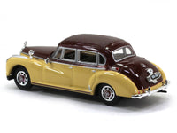 1955 Mercedes-Benz 300C Limousine W186 yellow/maroon 1:87 Ricko HO Scale Model car