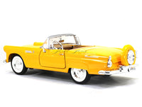 1956 Ford Thunderbird yellow 1:24 Motormax diecast scale model car.