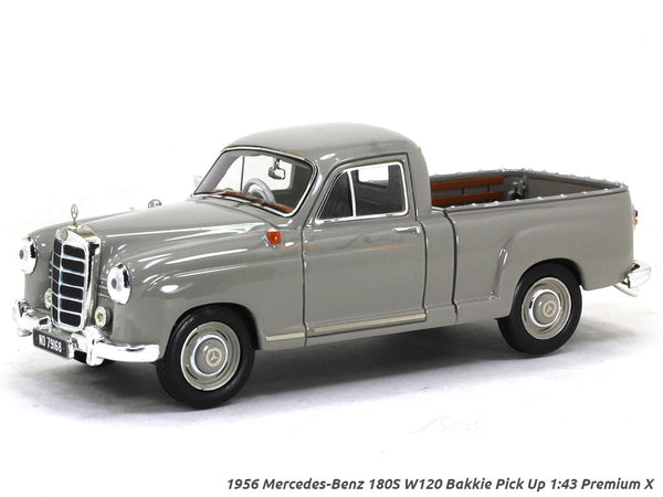 1956 Mercedes-Benz 180S W120 Bakkie Pick Up 1:43 Premium X Scale Model Car.